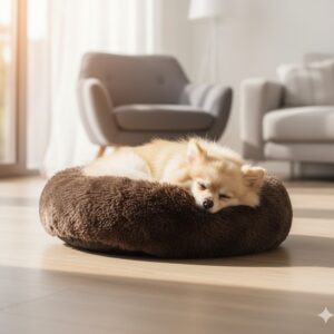 Careaholic Calming Round Bed - Chocalety