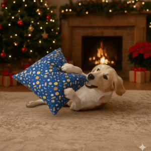 Careaholic Galaxy Festivity Square Cushion