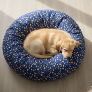 Careaholic Galaxy Fetivity Flat Round Bed