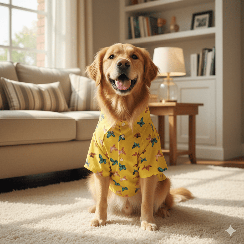 Careaholic Sunshine Birdie Dog Shirt