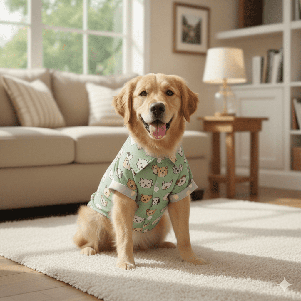 Careaholic Woof Party Dog Shirt