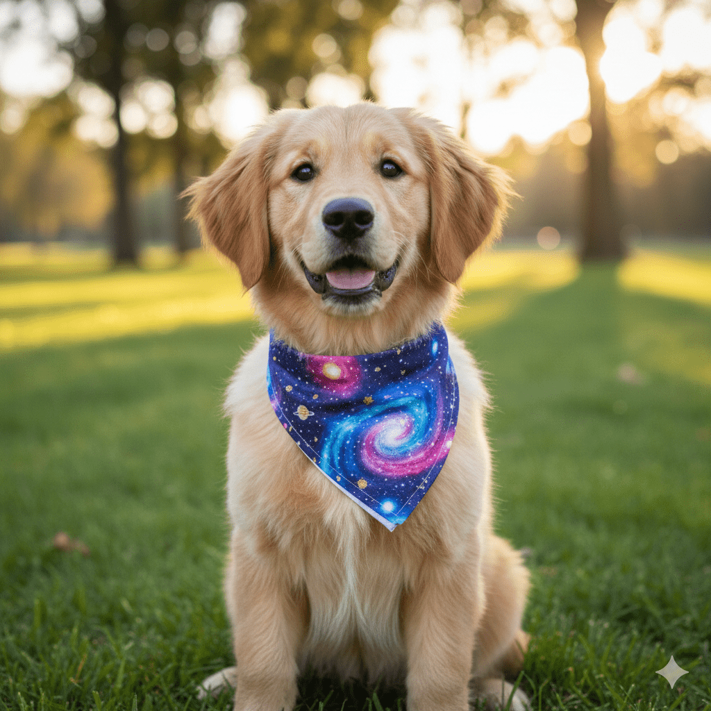 Careaholic Galaxy Festivity Bandanna