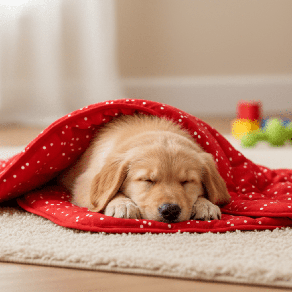 Careaholic Spotty Red Blanket For Your Pets