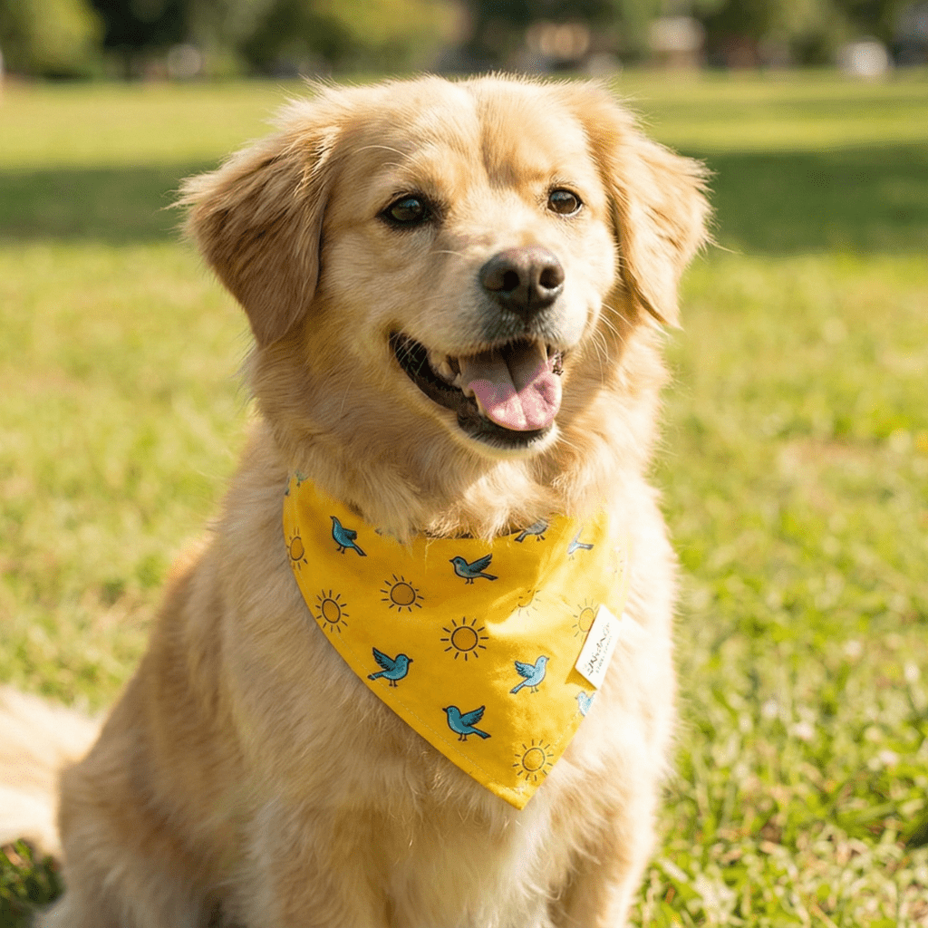 Careaholic Sunshine Birdie Bandanna